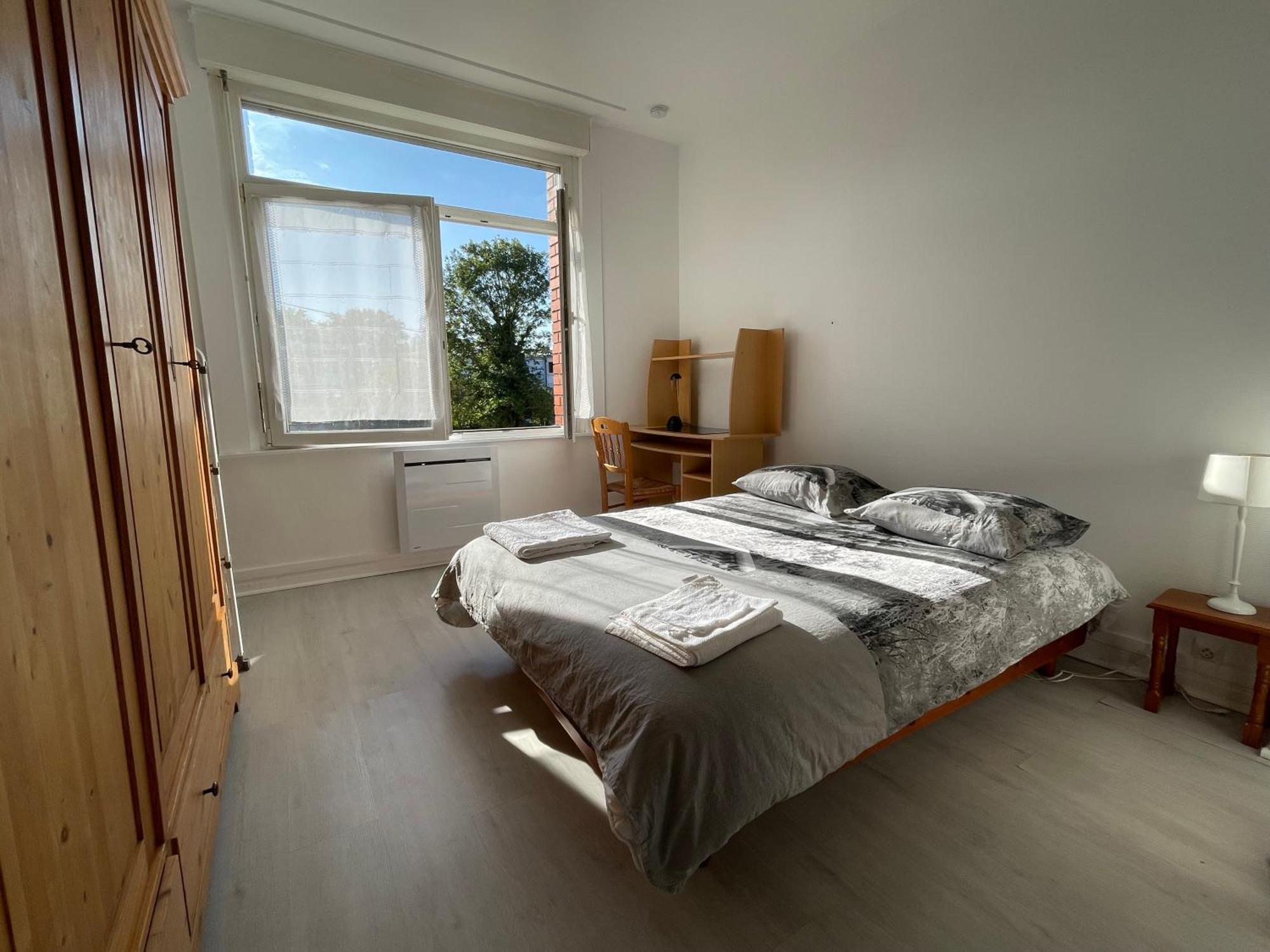Appartement Calme Et Lumineux - Parking Privatif - Metro A 5Mn Mons-en-Baroeul ภายนอก รูปภาพ